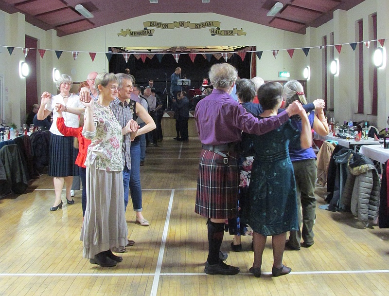 Burns Night Ceilidh at Burton Memorial Hall